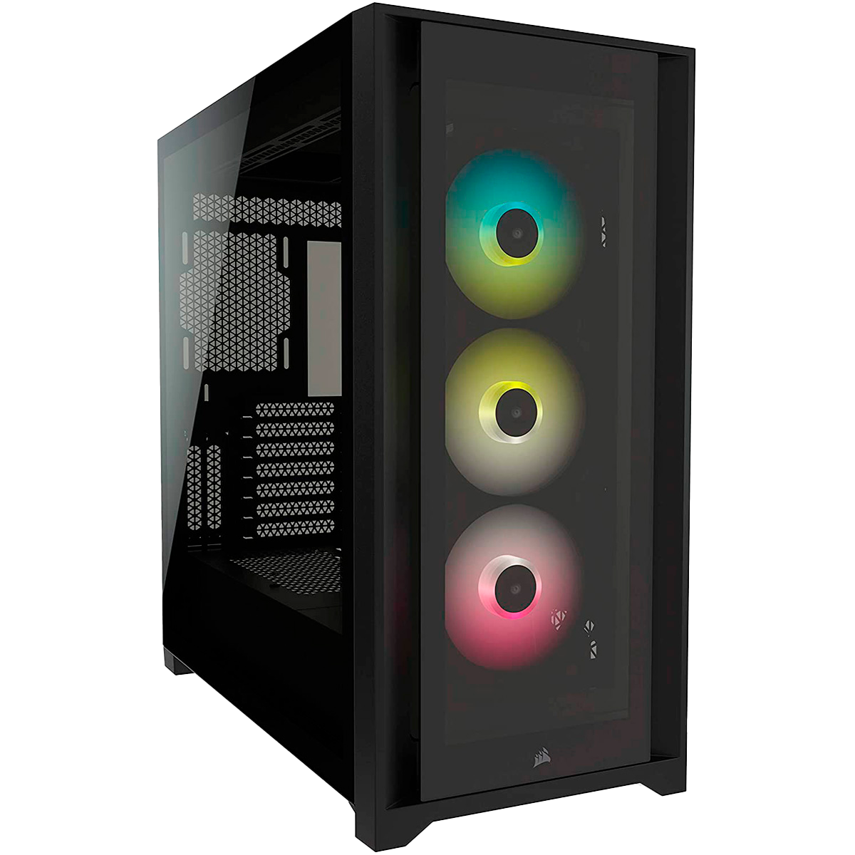 CORSAIR 5000X ICUE TG BLACK (QUANTUM) PNG